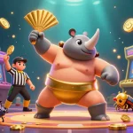 Savetherunningback menghidupkan suasana dengan simbol permainan slot yang cerah dan keajaiban ekonomi, saat koin emas berterbangan.