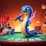 Experience thrilling games at Hit Club with electric eel DJ, lobster drummer, and seahorse guitarist.