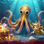DAUNEMAS kraken and diving cat showcase thrilling underwater casino adventure
